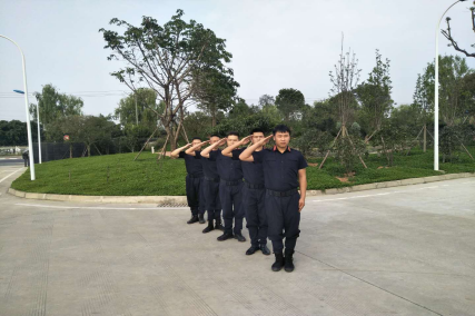 保安队伍管理规范化!