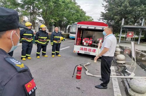 龙泉区医院组织 消防培训