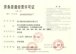 劳务派遣经营许可证 (副本)