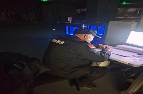 大运会场馆 夜间巡逻登记